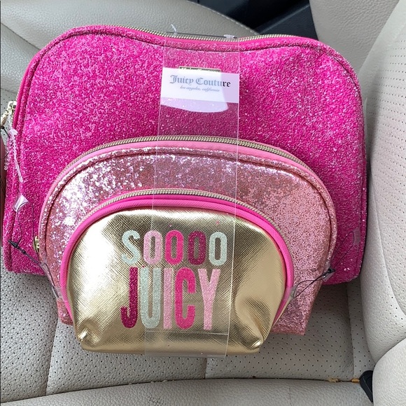 Juicy Couture Other - Three set Juicy Couture makeup bags
